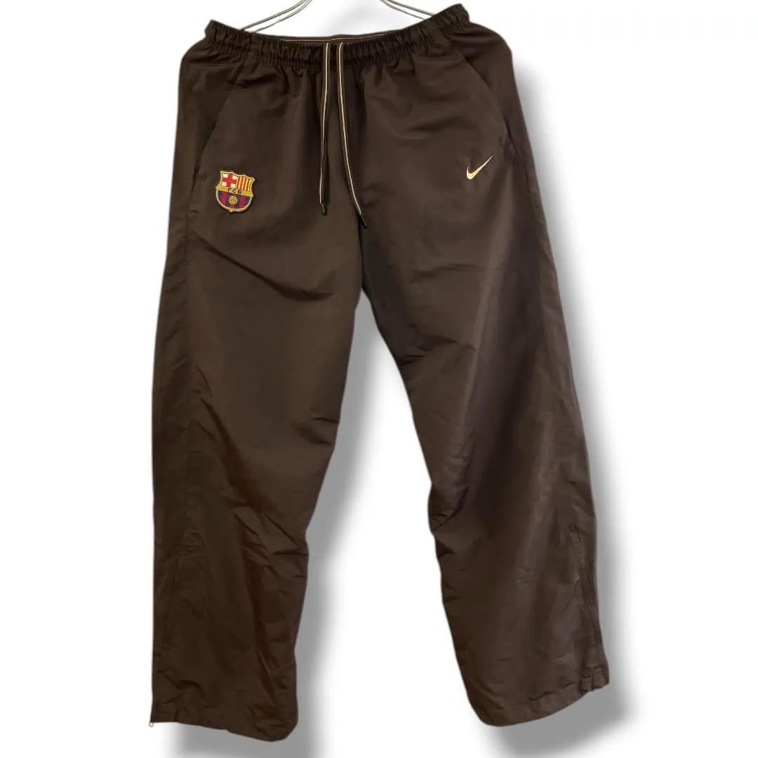 FC Barcelona Nike ジャージ 上下セット S ブラウン NIKE ナイキ ジャージ FCバルセロナ 上下セット 2007-2008モデル