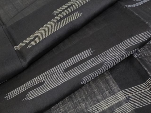 平和屋着物＊夏物 小紋 紗 流水文 正絹 逸品 AAAZ2004st 平和屋着物＊