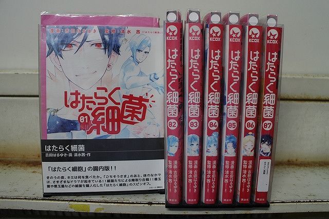 はたらく細菌全巻セット KCDX 全巻セット コミック8冊セットはたらく細菌 1-7 Ｎｅｏ （ＫＣＤＸ） はたらく細胞シリーズ