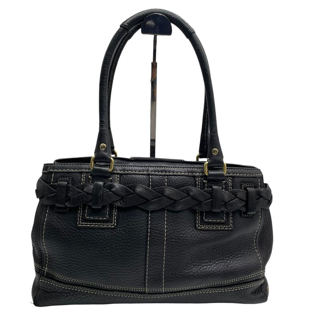 【極美品】コーチ 11553 トートバック レザー 黒 ハンドバッグ 手提げ 美品 COACH コーチ ハンドバッグ トートバッグ キャンバス