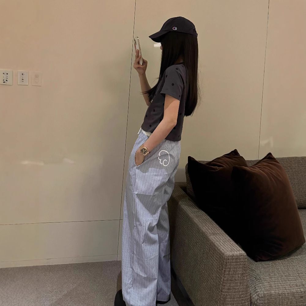 AEAE Pajama Lounge Pants パジャマ パンツ 韓国 人気 2色選択