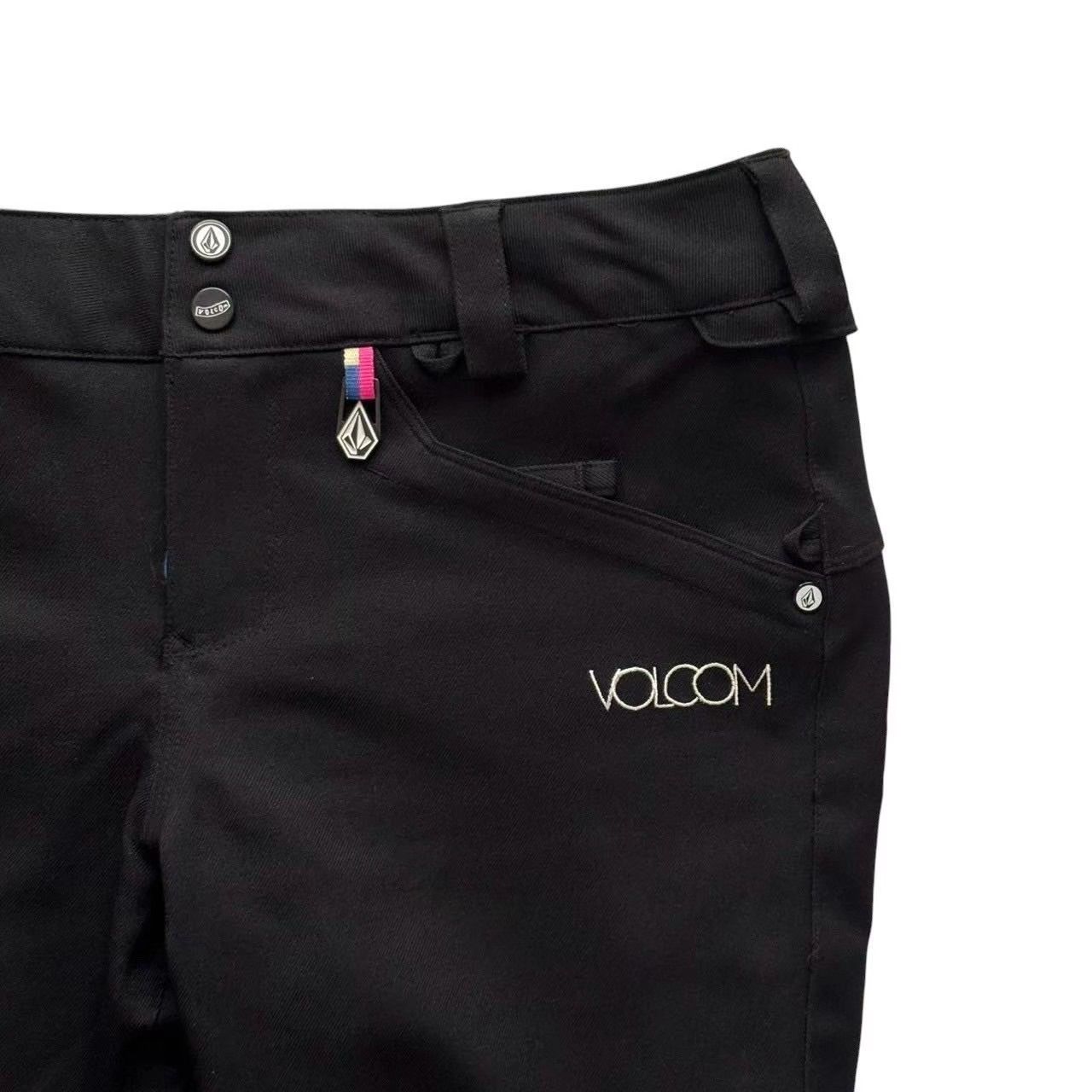 ウィンタースポーツ VOLCOM ボルコム スノーボードウェア 黒 マルチ