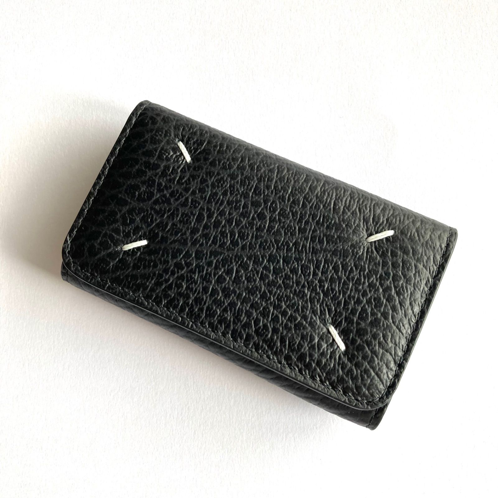 22ss メゾンマルジェラ 6連キーケース キーリング グレインレザー