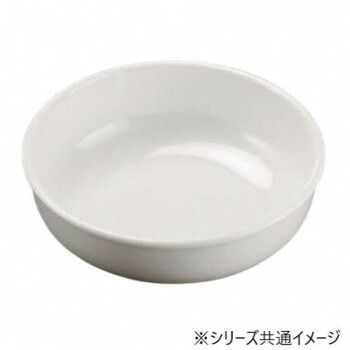 福井クラフト メラミン31cm玉渕丸深鉢ホワイト 51353660