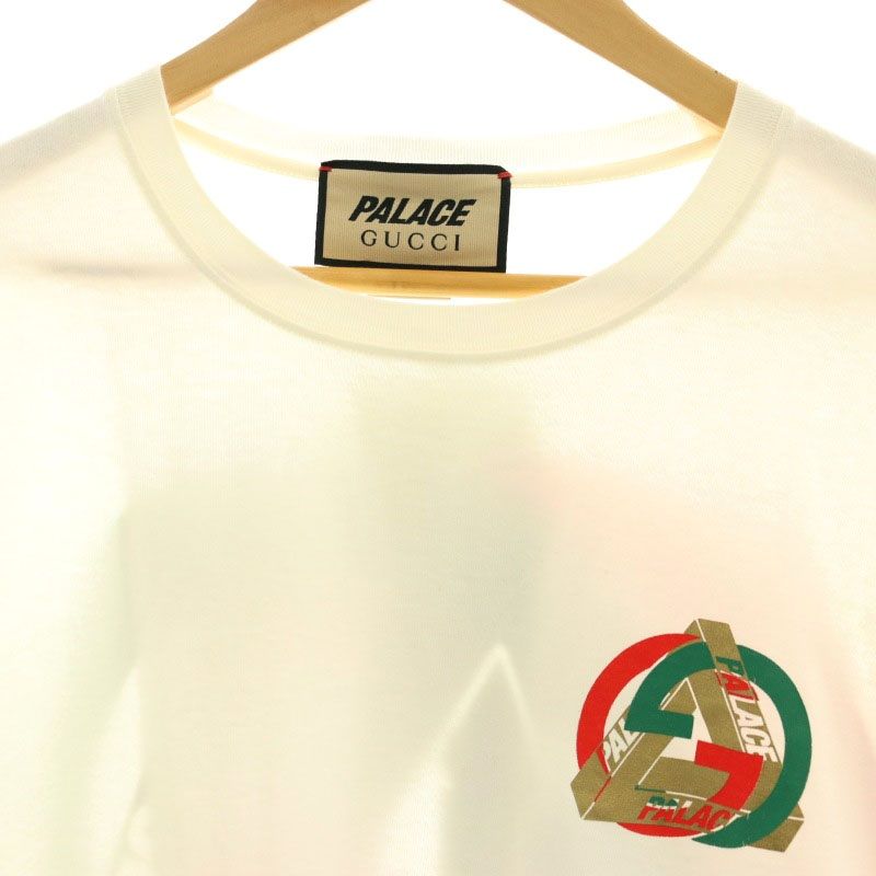 グッチ GUCCI × パレス PALACE 548334 xje1c Tシャツ プリント M