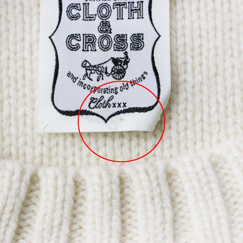 美品 24AW ハグオーワー クロスアンドクロス HUG O WaR Cloth&Cross