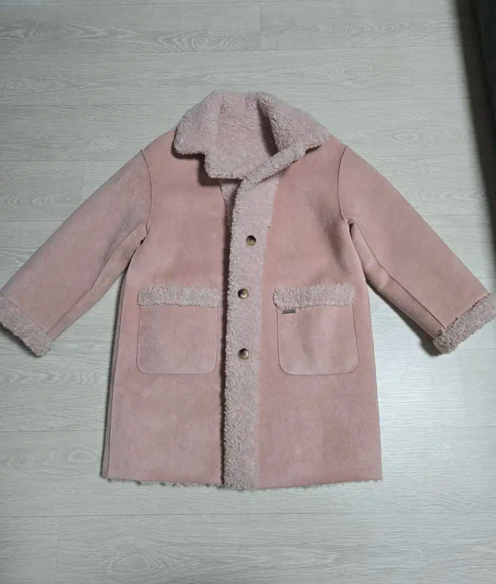 HAZZYS(へジス) ムートン ボア リバーシブル