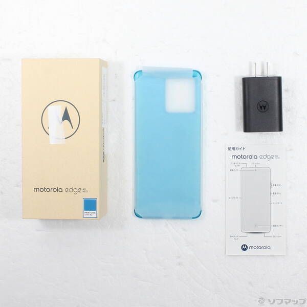 未開封 motorola edge 40 neo カリビアンブルー 256gb MOTOROLA motorola edge 40 neo SIMフリー [カリビアンブルー