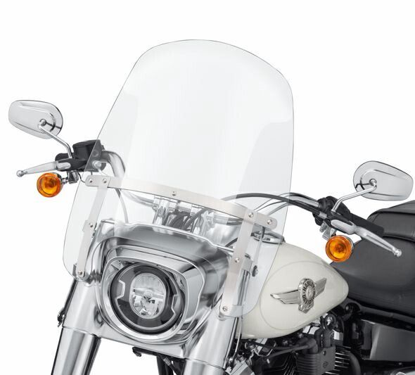 ウインドスプリッター デタッチャブル コンパクトウインドシールド クリア 高さ589mm×幅480mm 2018年以降FLFB FLFBS