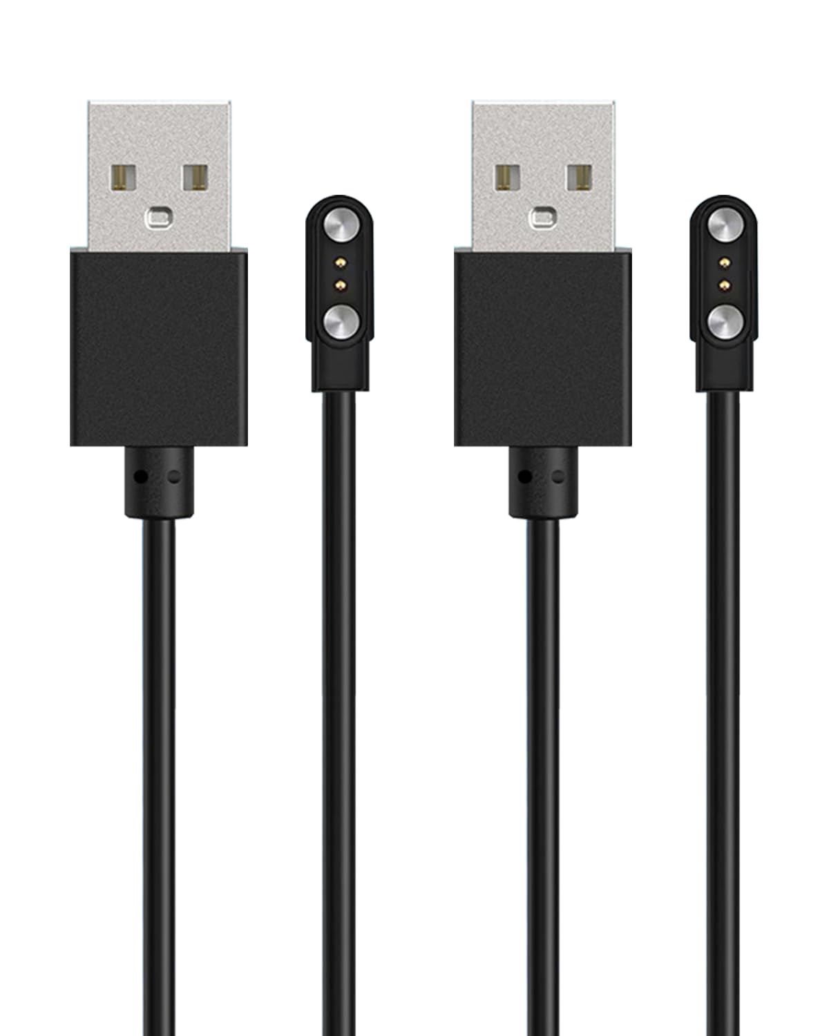 新品 For fusho LW76 / KR06 / X21 / NX9 / KT85 / I222 スマートウォッチ 充電ケーブル 充電器 磁気充 USB充電【KONXISA】汎用マグネット充電コード 磁気吸着 急速充電 高耐久 軽量 小さい 持ち運び便利