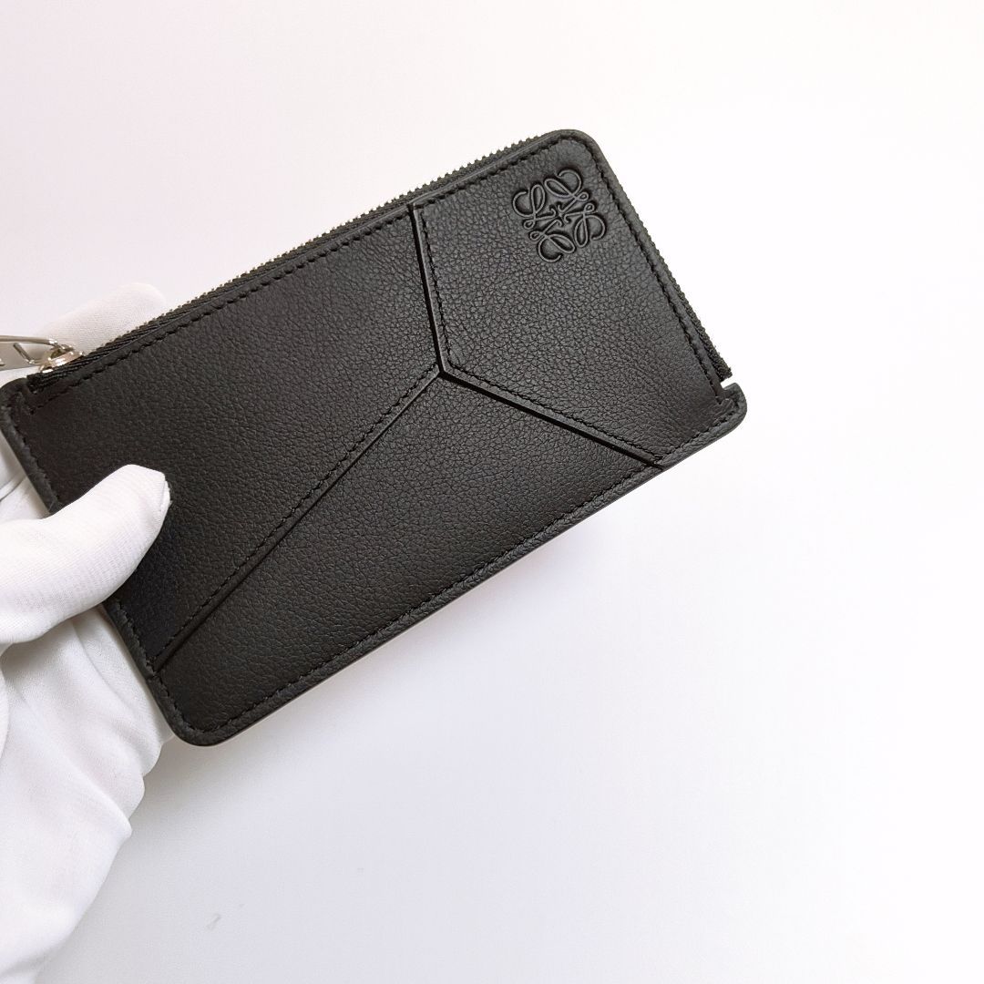 新品未使用】Loewe パズル ロング コインカードホルダー ロエベ 黒