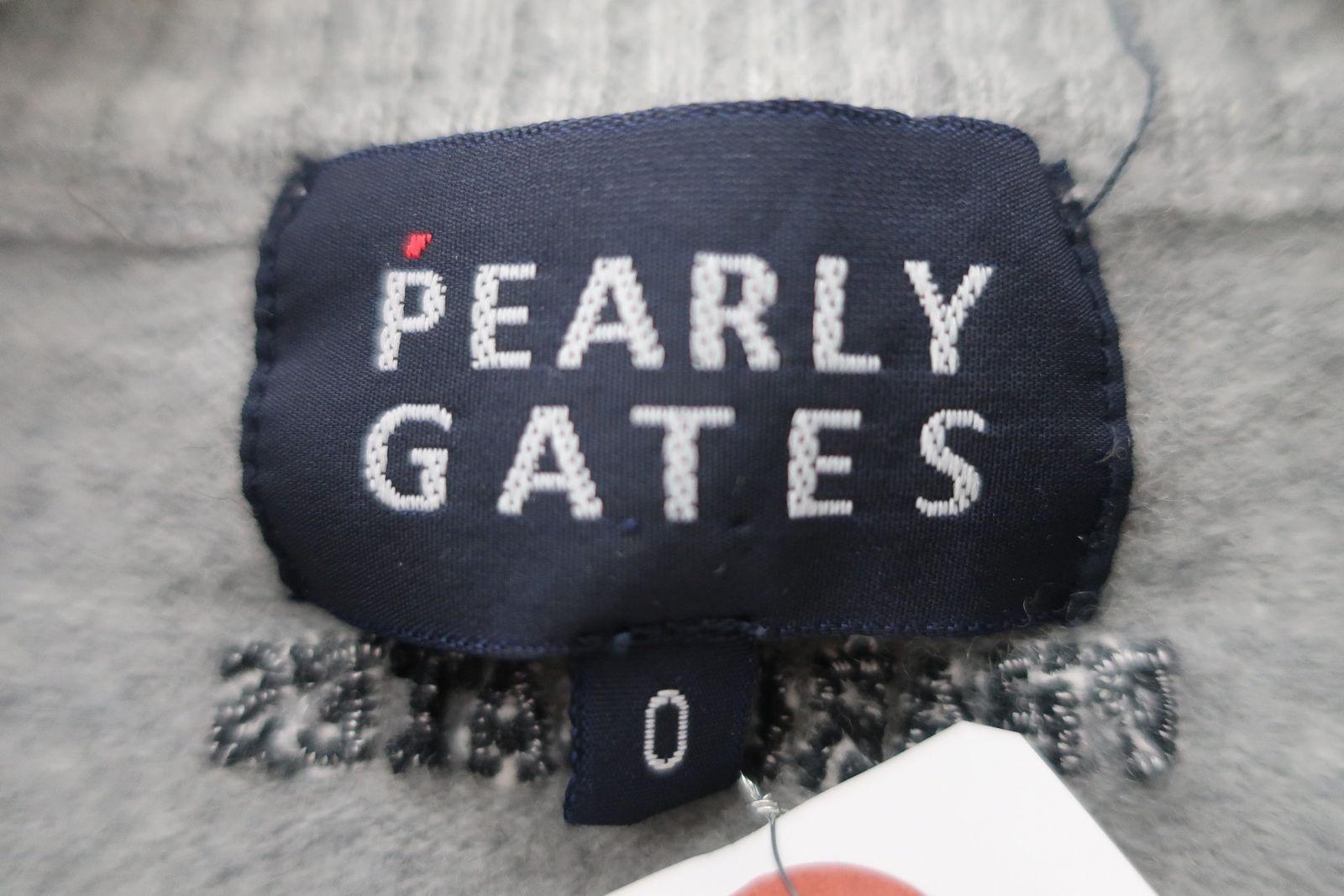 美品】PEARLY GATES(パーリーゲイツ) セーター グレー レディース 0