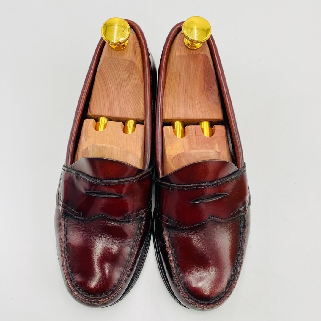 G.H.Bass＆Co.WEEjUNS コインローファー バーガンディ US5 1/2