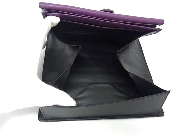 パイソン(本物)パープル genuine python 蛇皮長財布未使用 PYTHON