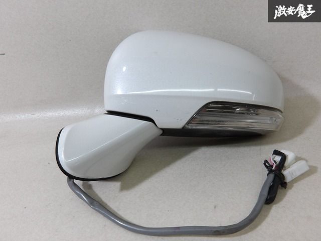 【保証付】TOYOTA トヨタ  ZGE20 ウィッシュ ドアミラー サイドミラー 左 左側 助手席側 9P 9ピン 即納 棚7-1