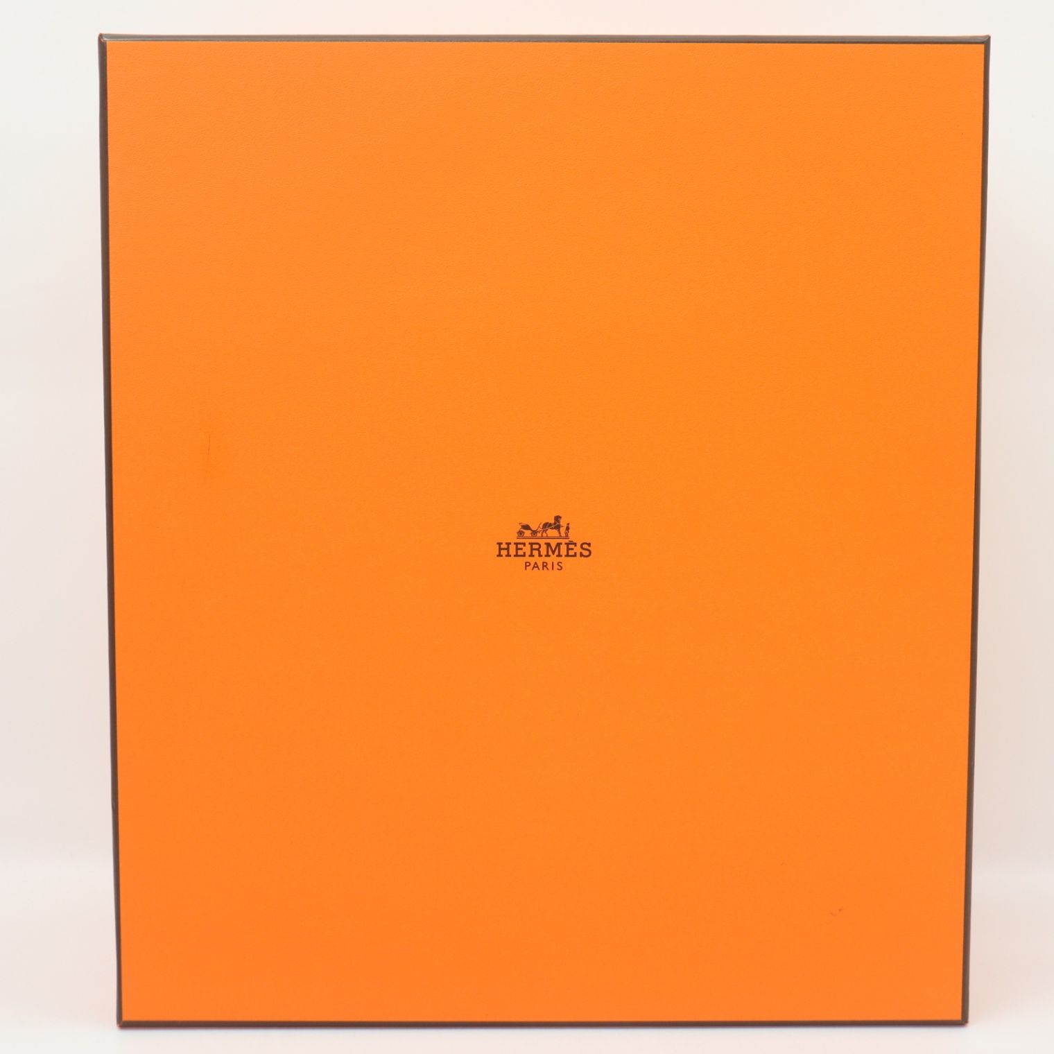 ITZ8YRPIHJEE HERMES エルメス 空き箱 バーキン25 1497□ オレンジ ボックス 箱 BOX 冊子 バッグ用 はこ