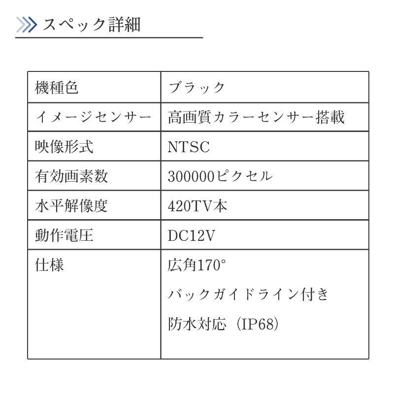 NHZT-W58 対応 バックカメラ 高画質 安心の配線加工済み 【TY01】 - メルカリ