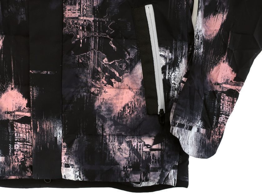 OAKLEY オークリー スカル PERFORMACE FIT SKULL TRANSFORM DOWN VEST 2.0 HTDRO 2way ダウンジャケット ベスト FOA404241 定価2.4万 ブラックプリント 060 40416k04 LLC-HASEGAWATOSO_COM