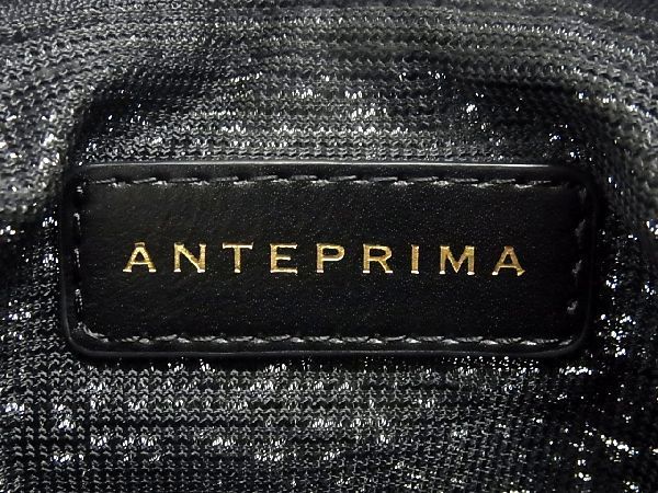 ■新品■未使用■ ANTEPRIMA アンテプリマ ワイヤーバッグ ミスクリオパール PVCワイヤー クラッチバッグ レディース ブラック系 AS0802
