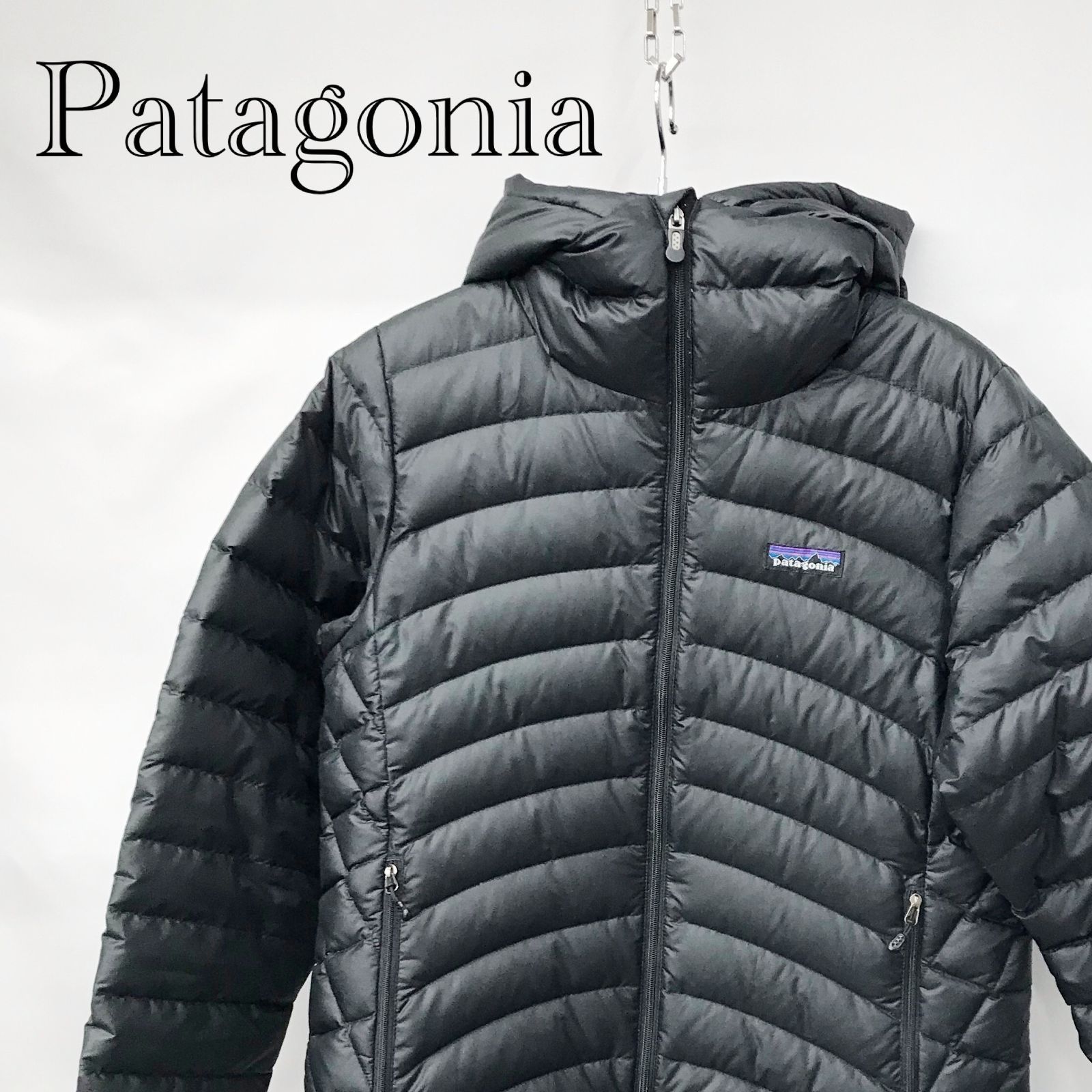 patagonia ブラック ダウンジャケット ウィメンズS パタゴニア ダウン 