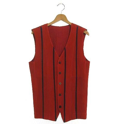 HOMME PLISSÉ ISSEY MIYAKE ジャケット パンツ ベスト Homme Plissé Issey Miyake Tailored Pleats ベスト | グリーン