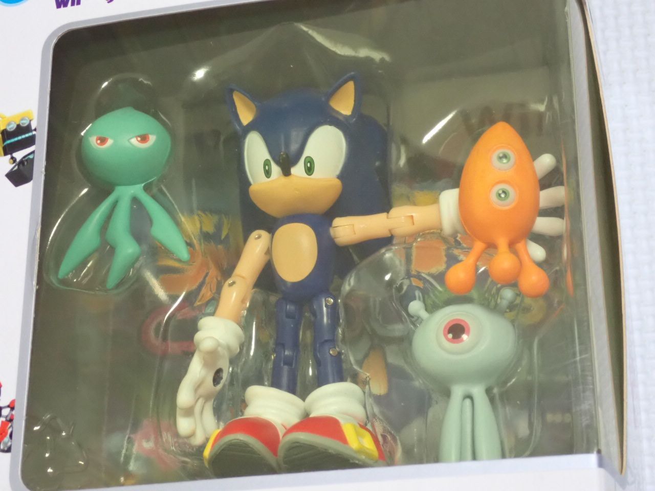 Wii SONIC COLORS 海外版 EU版 LIMITED EDITION PACK 説明書付 ソフト付 テープ の 性あり