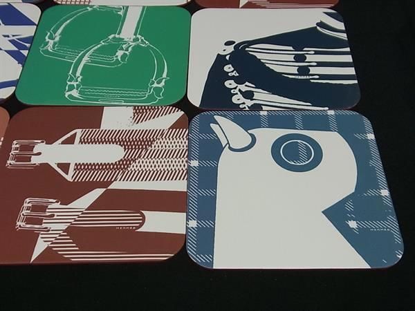 □極美品□ HERMES エルメス トゥータンパピエ コースター 12枚