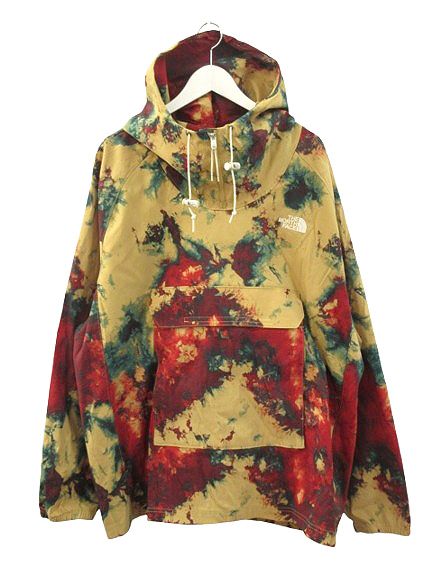 ザノースフェイス THE NORTH FACE PRINTED CLASS V PULLOVER NF0A55T7 パッカブル プルオーバー XXL マルチカラー アノラックパーカー ブルゾン 総柄 アウター 