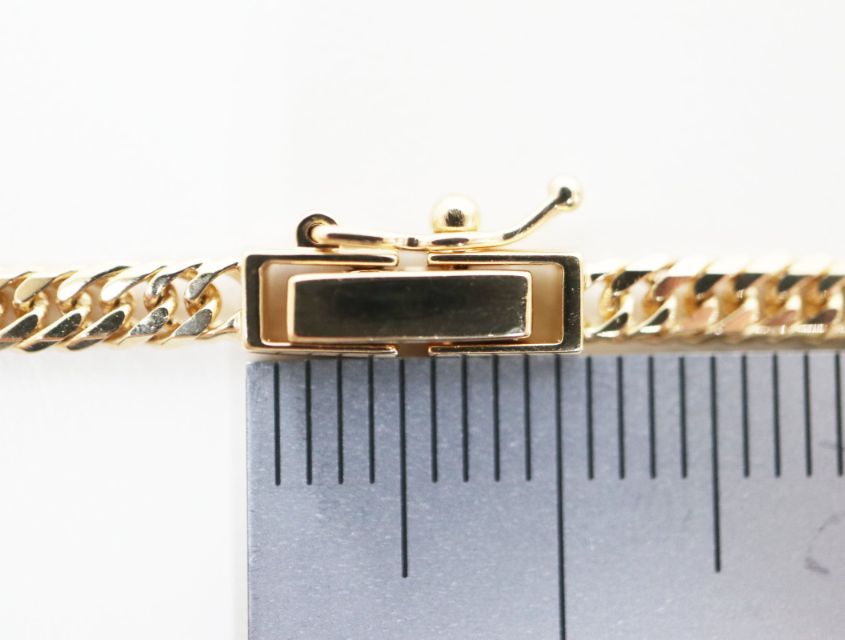 K 18 キヘイ 喜平 ネックレス 8面 トリプル 10.7ｇ 8メントリプル 18金 イエローゴールド 750 YG ジュエリー