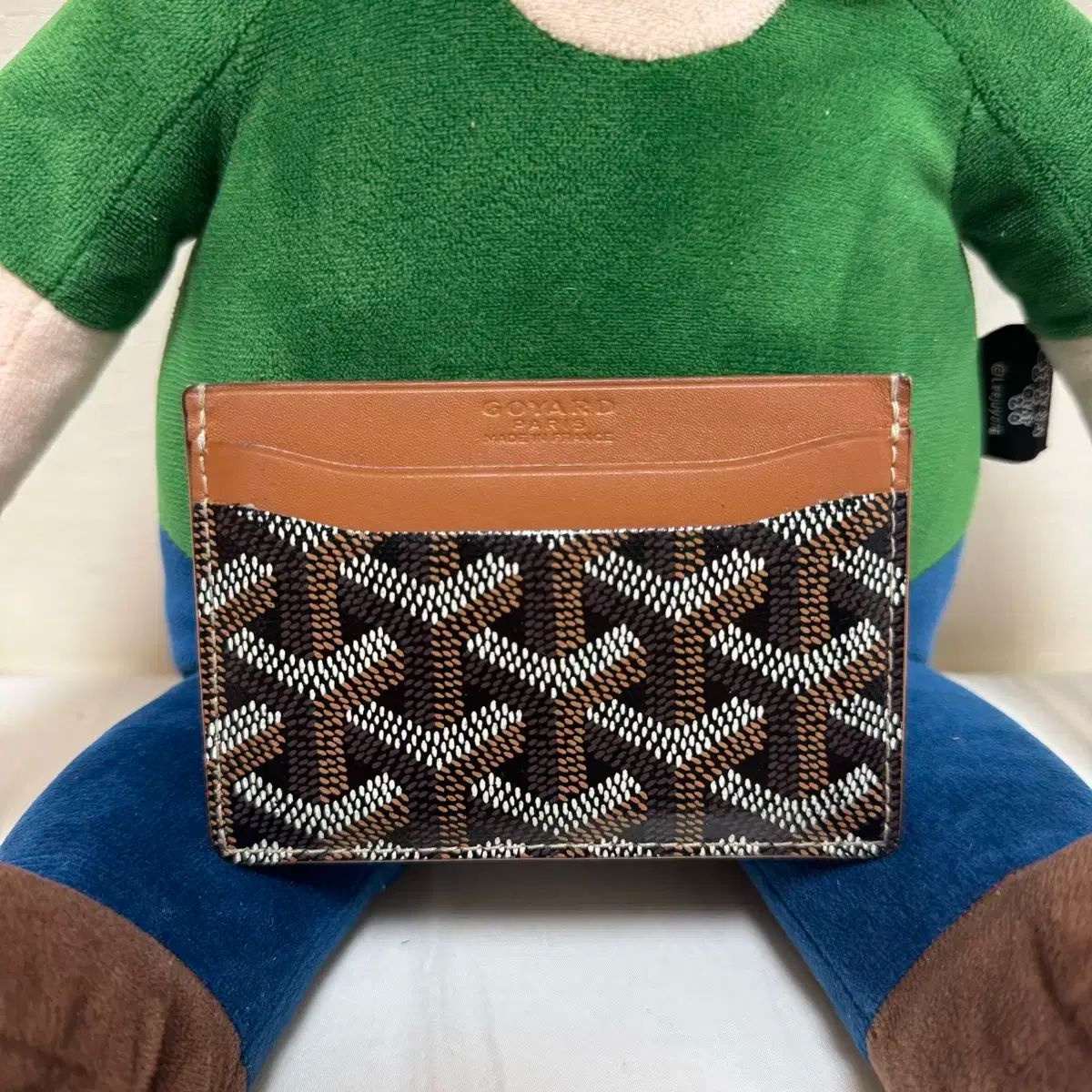 Goyard ゴヤール サン シュルピス カードウォレット ブラックタン