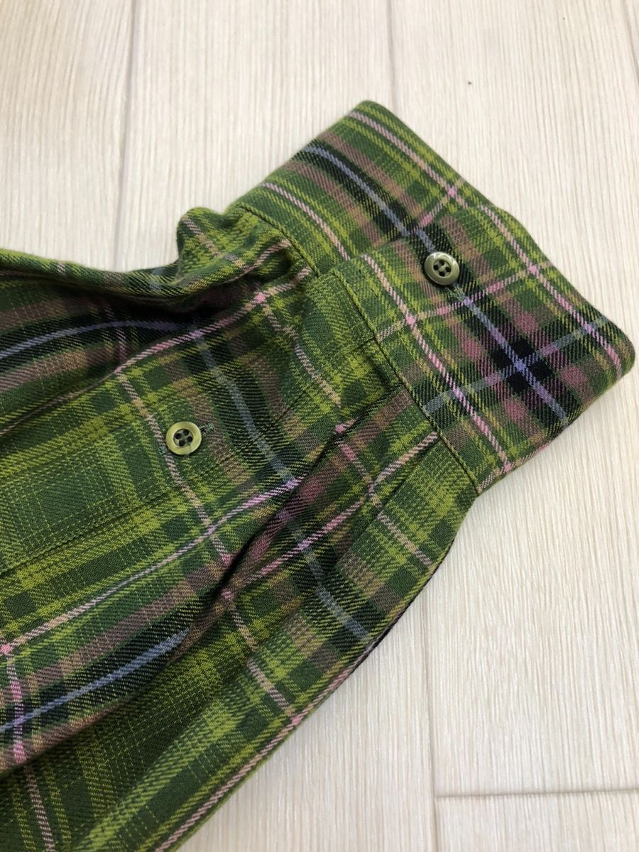 LAD MUSICIAN OMBRE CHECK MODAL BIG SHIRT ラッドミュージシャン ...