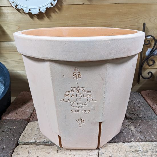 再入荷です♪HM474 スリット鉢Mサイズ テラコッタ 素焼 植木鉢 植物