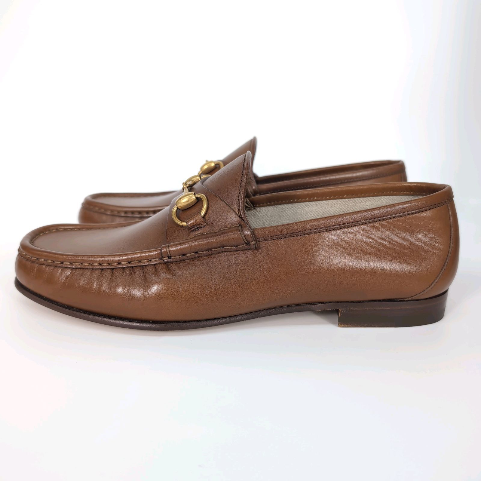 GUCCI|1953|ｸﾞｯﾁ|9|ﾎｰｽﾋﾞｯﾄﾛｰﾌｧｰ|BROWN|ﾌﾞﾗｳﾝ
