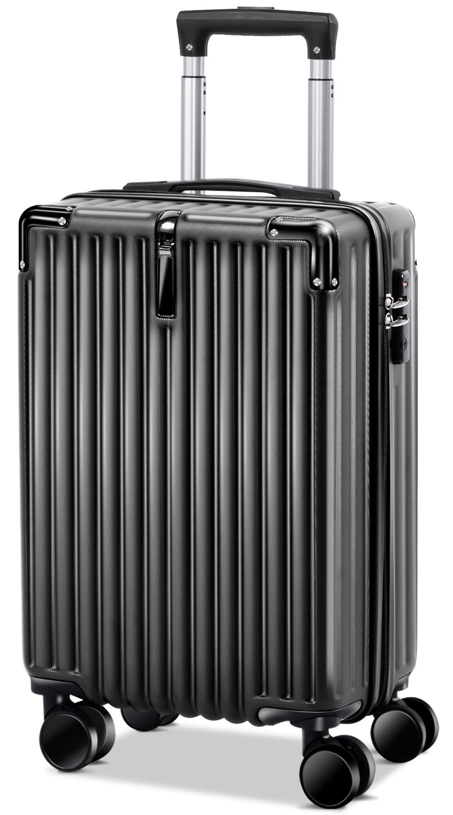 サインキングダム スーツケース 機内持ち込み Sサイズ 38L キャリーケース キャリーバッグ 超軽量 隠しフック機能 360度回転 耐衝撃 静音 TSAローク搭載 泊まる ファスナー式 ビジネス 修学旅行 海外旅行 旅行 小型 出張 sc504 ブ