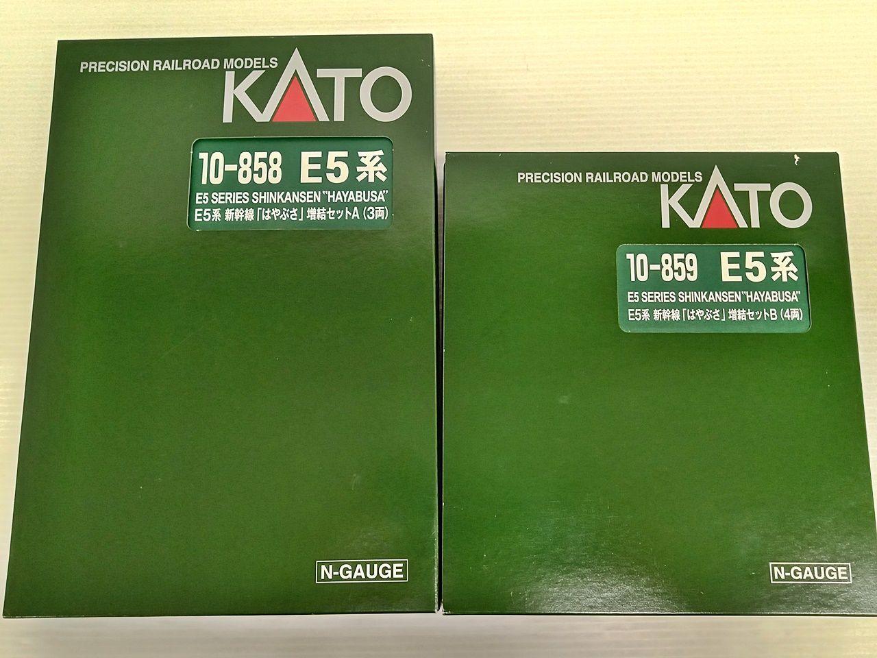 KATO / カトー E5系 新幹線 はやぶさ 増結セット 10-858 A 3両 / 10