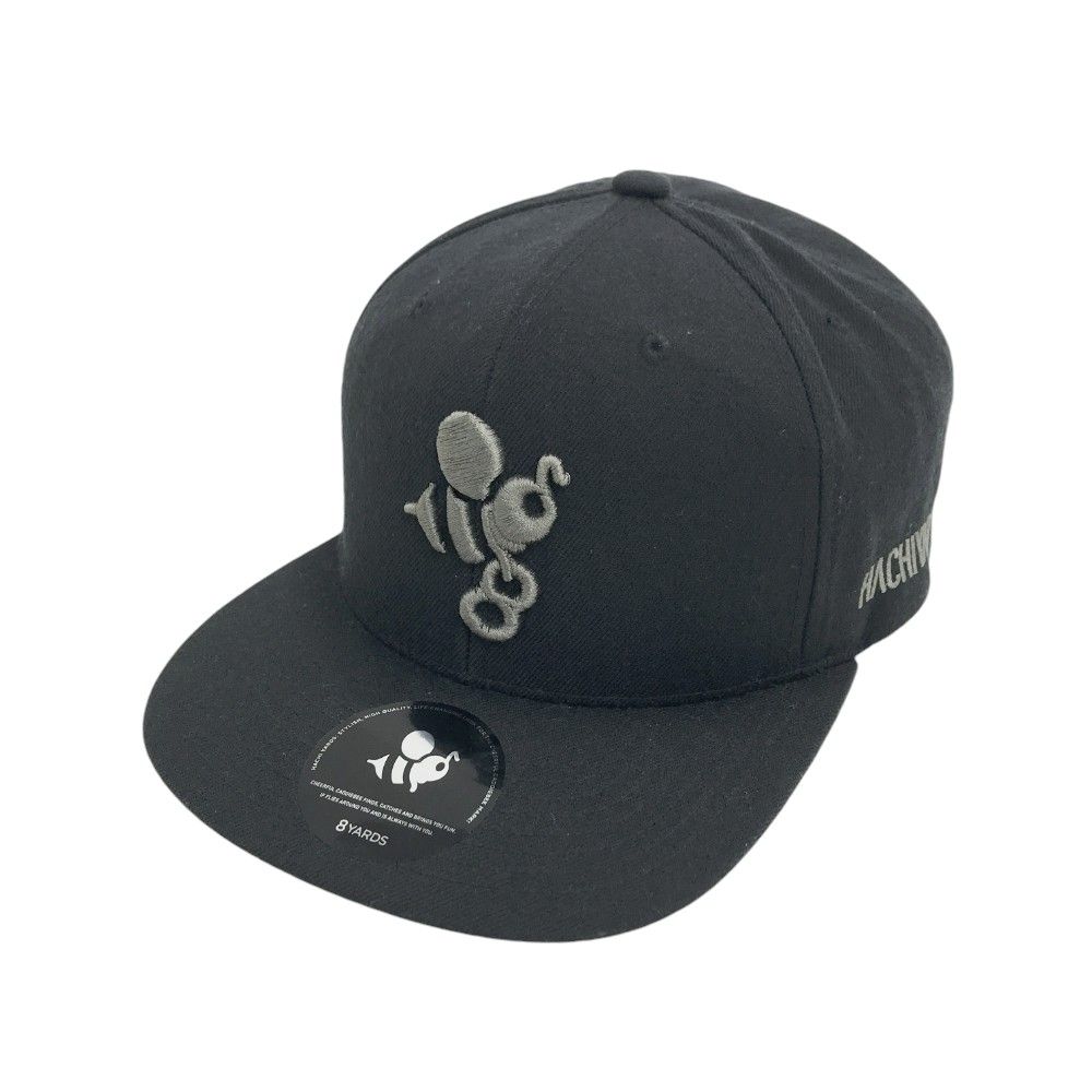 8YARDS ブラック メッシュキャップ ハチヤーズ メッシュキャップ