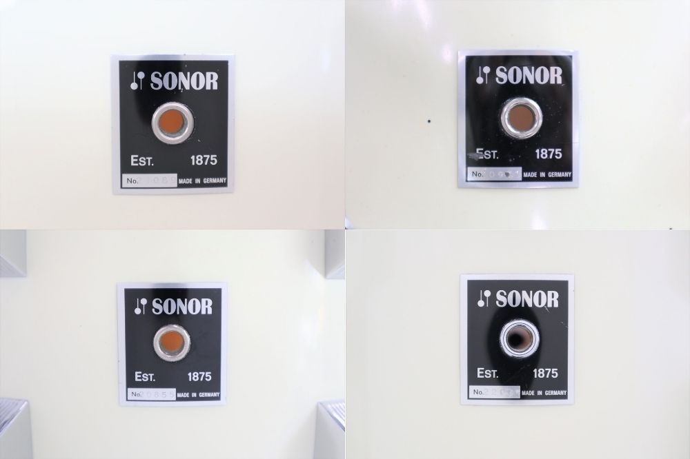 使った感じのする Vintage 80s Sonor Phonic 22BD 13 14TT 16FT 【保障できる!】