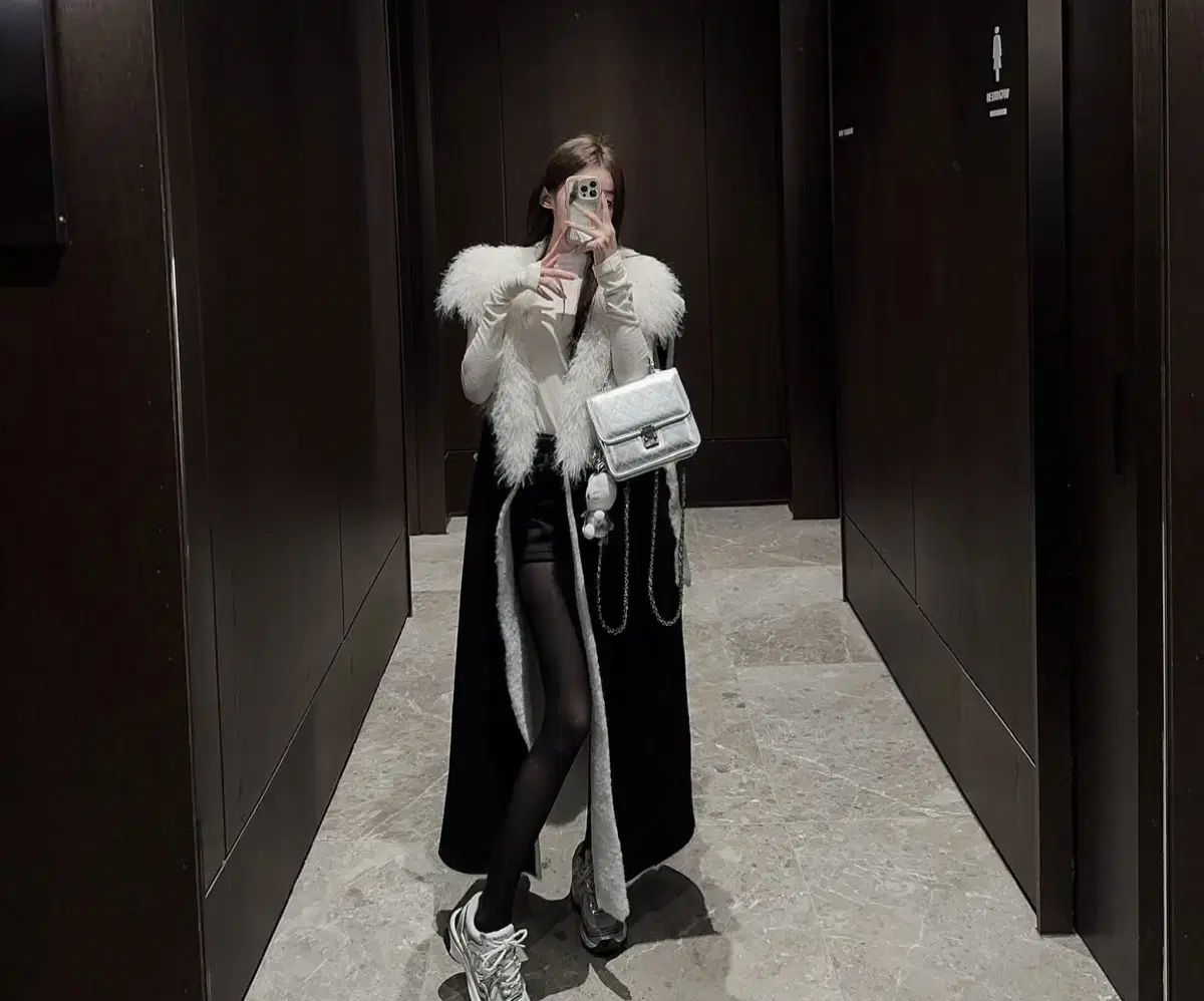 ボアフリース ファーベスト フェイク ウール スエード ムートン ベスト