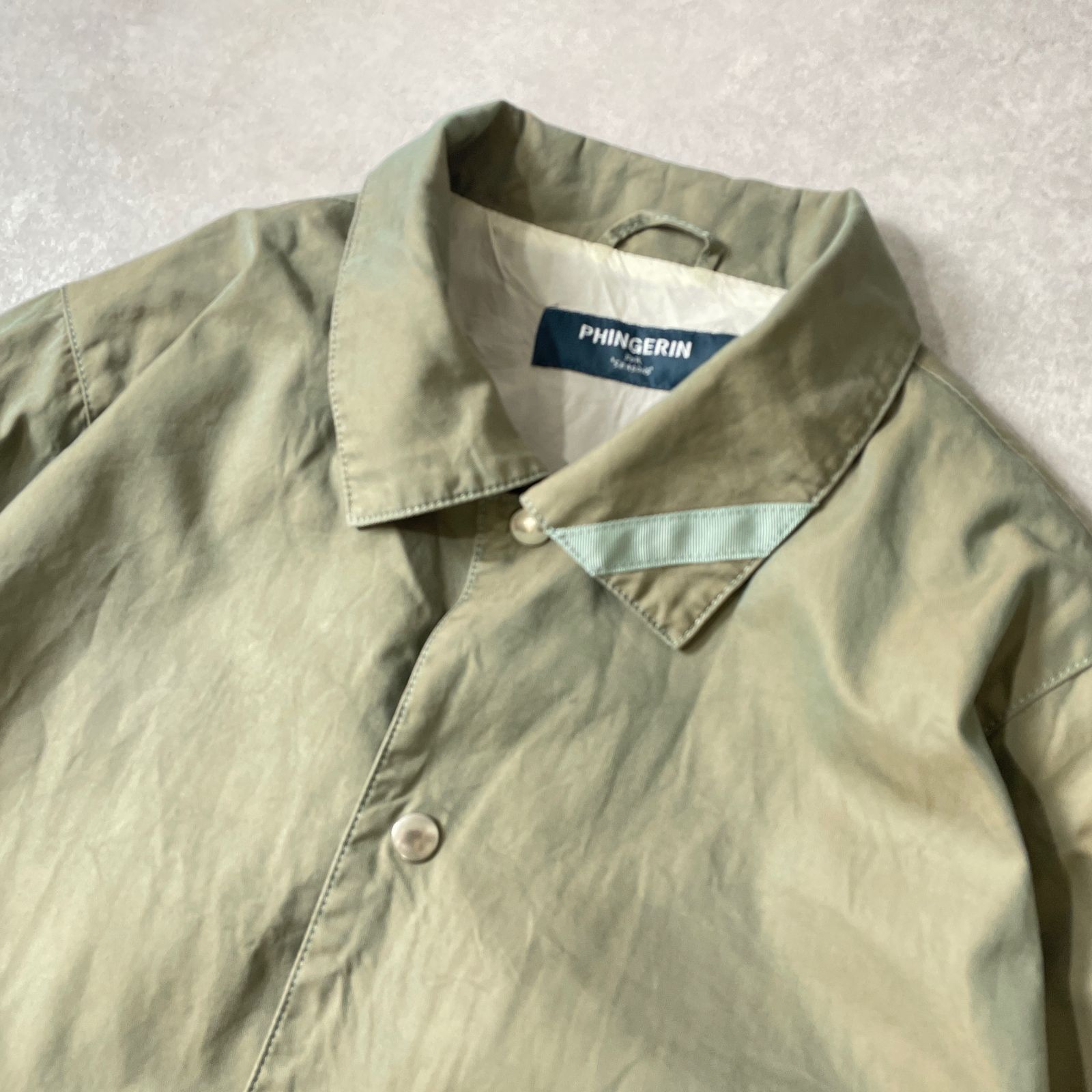 定価3.5万 PHINGERIN コーチ ジャケット フィンガリン - メルカリ