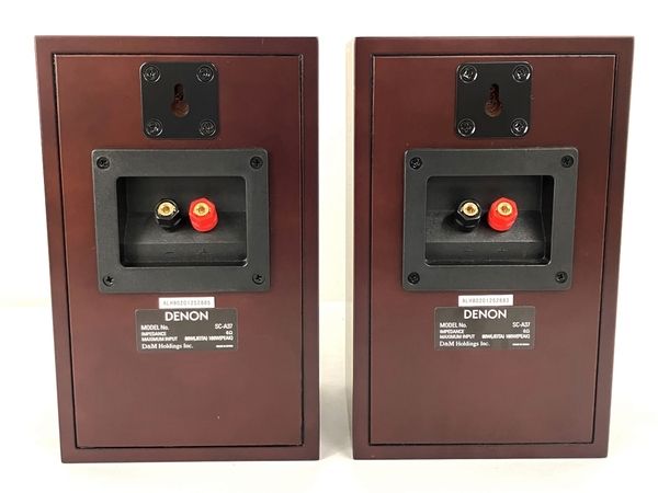 動作保証】 DENON SC-A37 2Way ブックシェルフスピーカー ペア