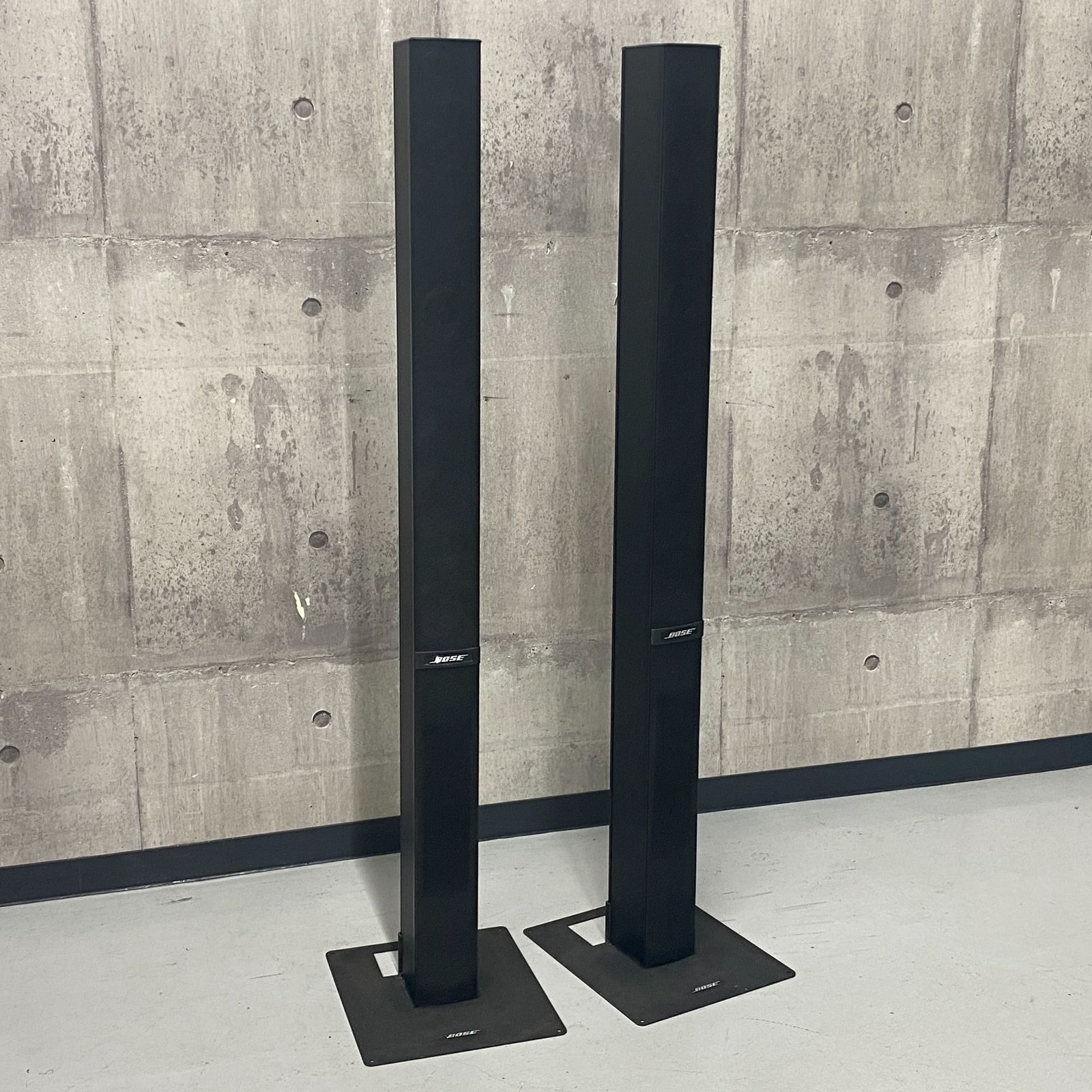BOSE スピーカー 55WER ブラック 黒　トールボーイ　連番　ペア　セット BOSE ボーズ 55WER スピーカー トールボーイ 3WAY シリアル連番