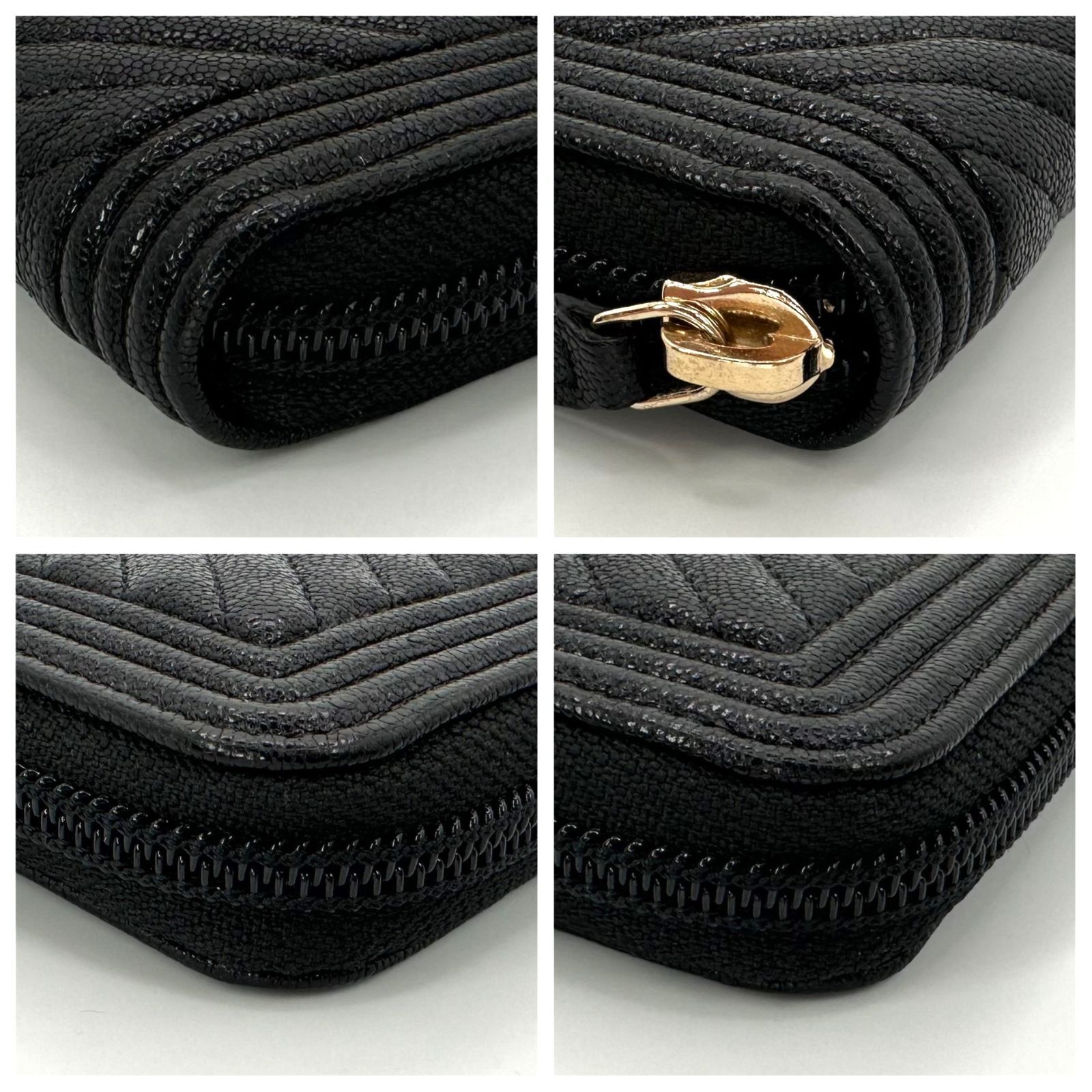 CHANEL】シャネル ボーイシャネル シェブロンステッチ Vステッチ ココ