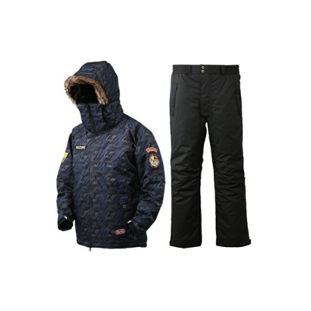 マズメ　オレンジブルー 防寒パンツMZFW-865 mazume CORE ALL WEATHER SUIT MZFW-865
