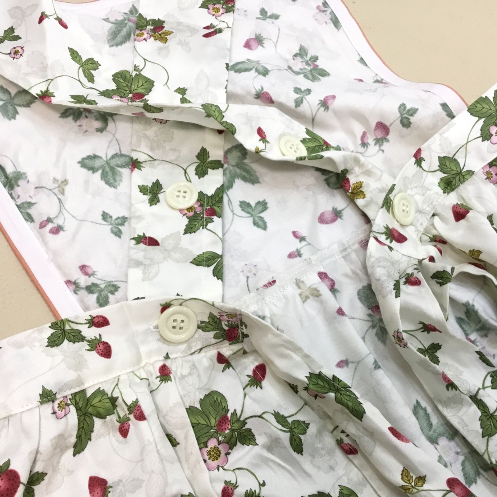 新品未使用 WEDGWOODウェッジウッド エプロン 撥水 綿 ドレス