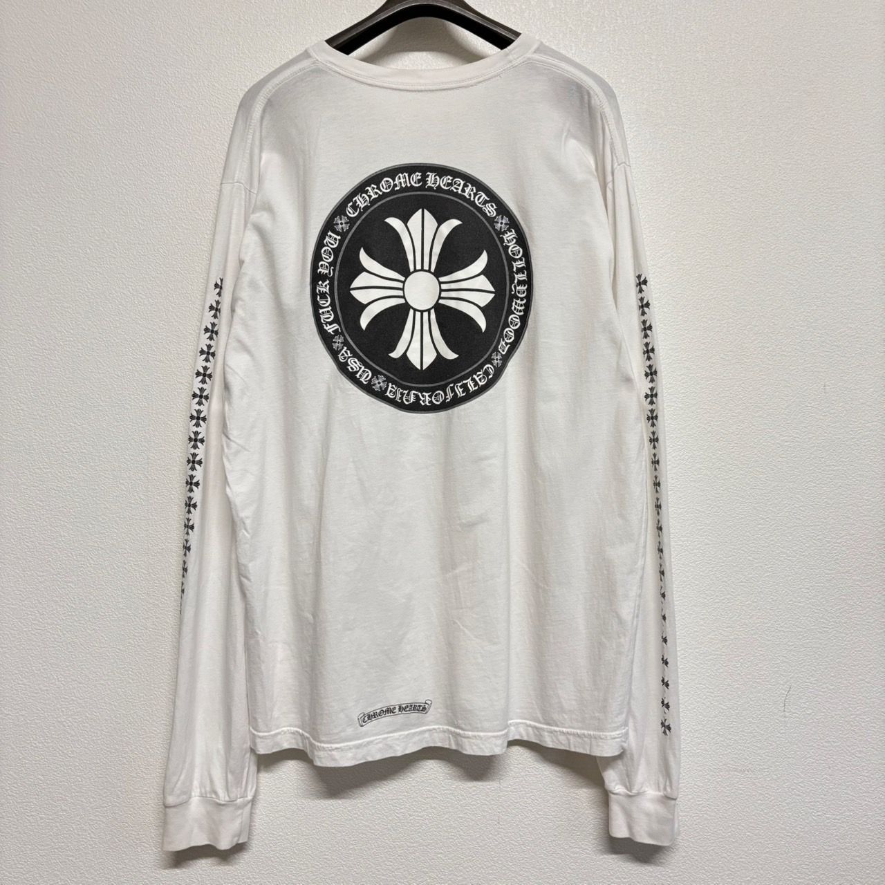 XLサイズ ハーフダガー 白】クロムハーツ Chrome Hearts ロンT