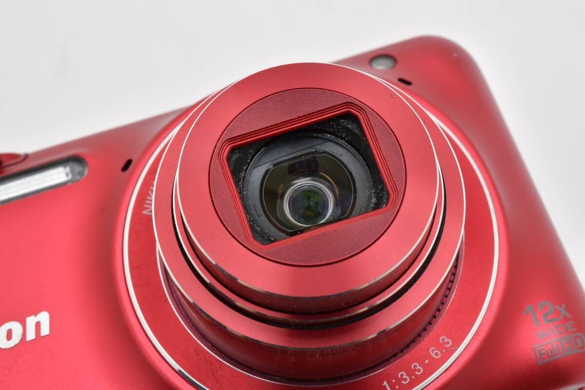  ニコン Nikon COOLPIX S 6600 レッド コンパクトデジタルカメラ L 10 6810 コンパクトデジタルカメラ デジタルカメラ