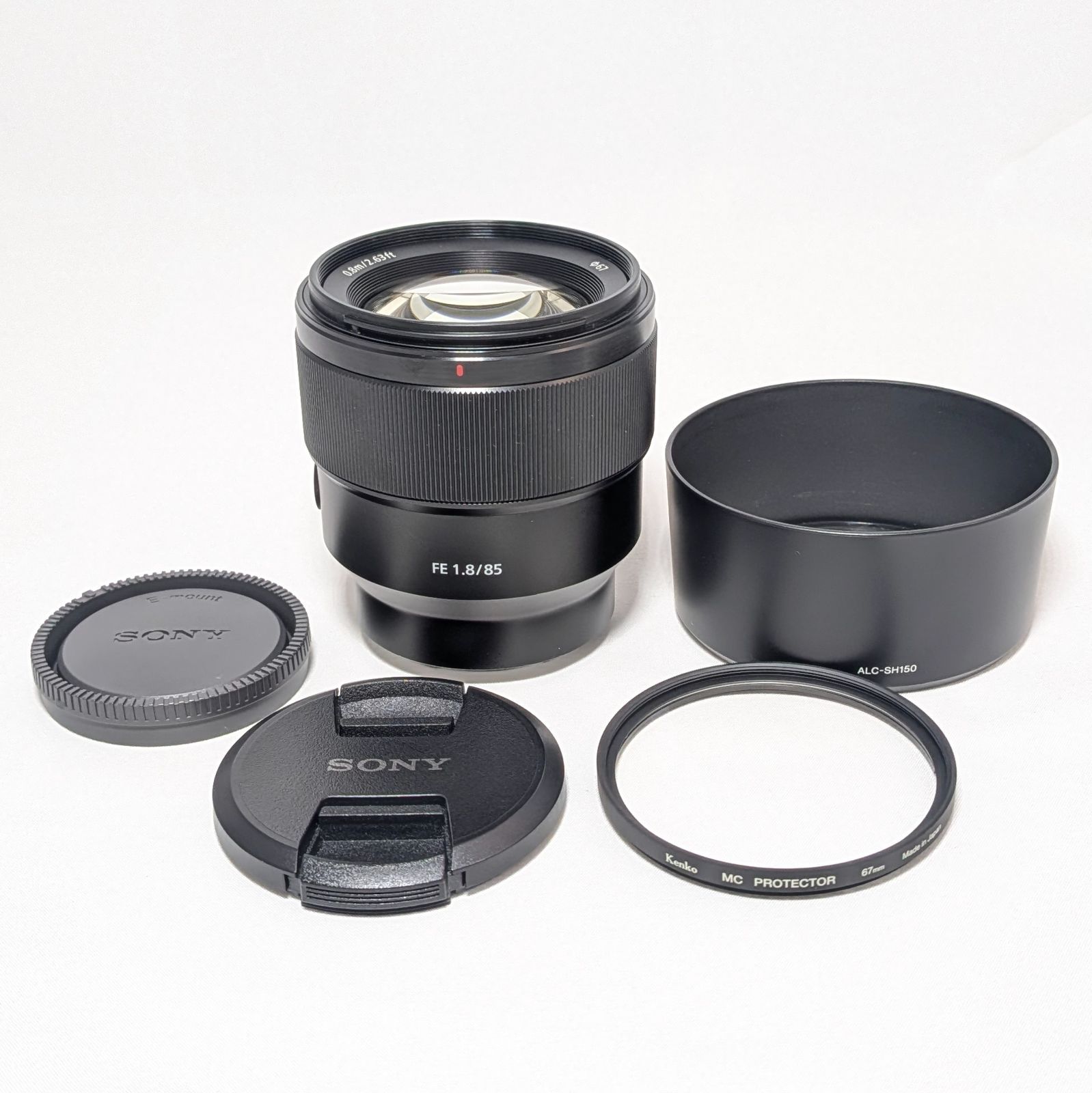 SONY FE 1.8/85 単焦点レンズSEL85F18 中古美品 新品)SONY (ソニー) FE 85mm F1.8 SEL85F18（商品ID