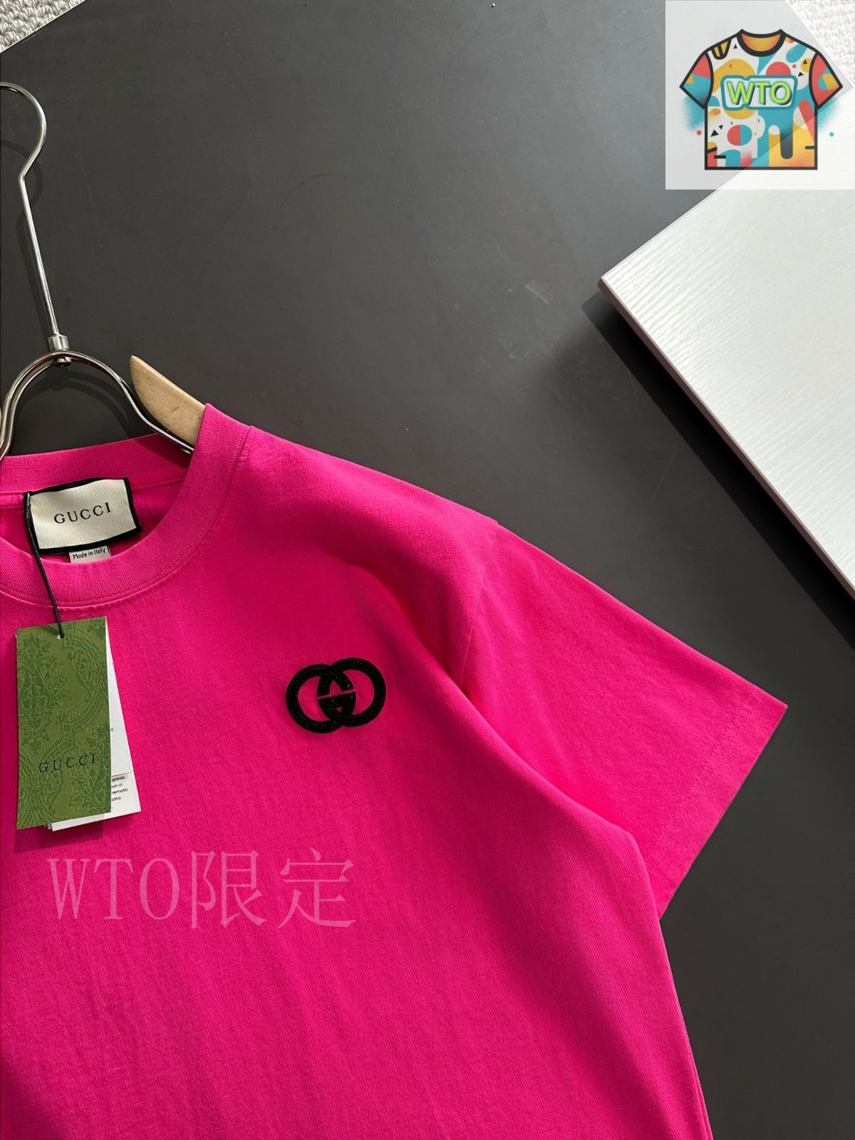 今日特価】GUCCI 2025SS ピンク T シャツ-3 - メルカリ