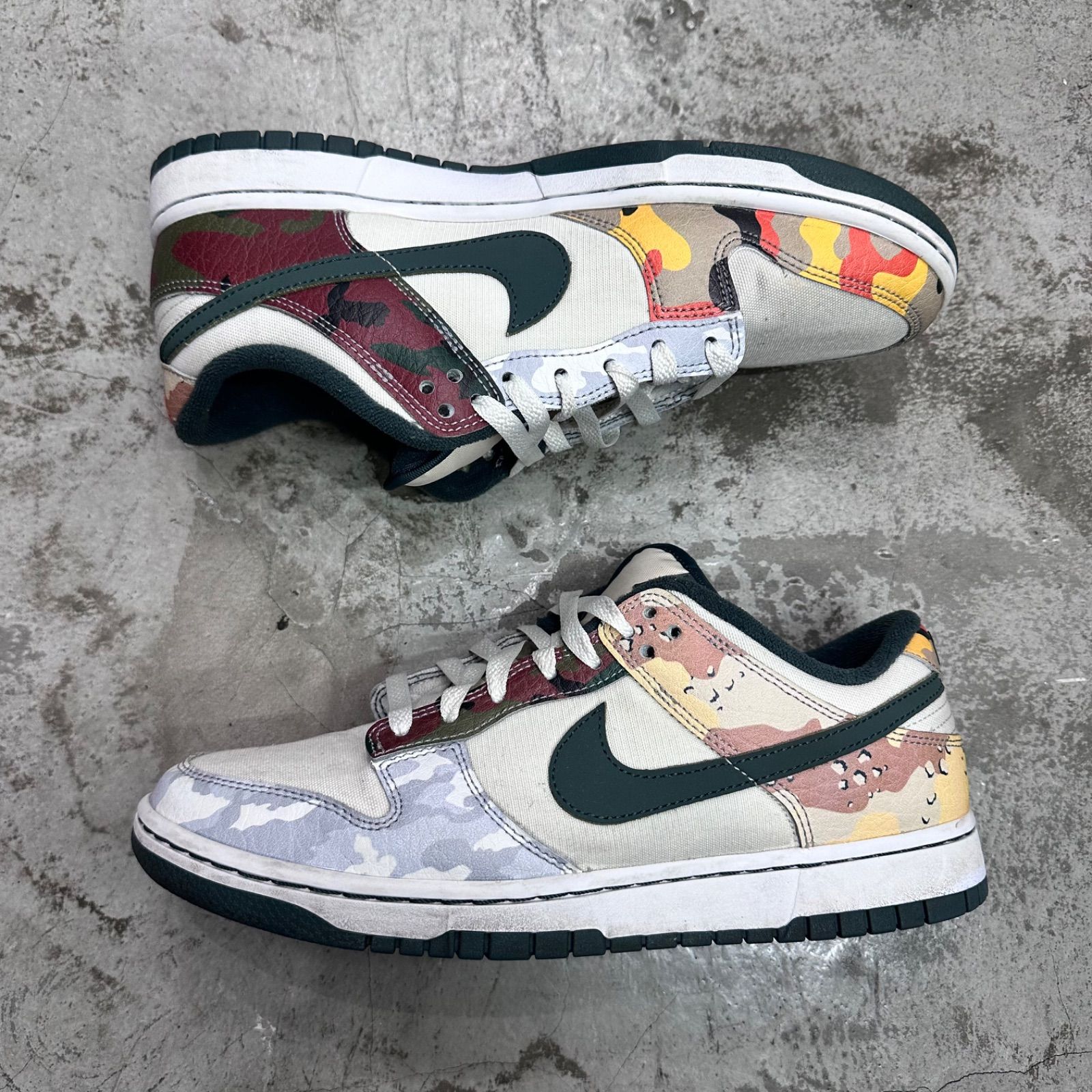 NIKE Dunk Low Sail Multi Camo セイルマルチカモ ダンク ローカット 