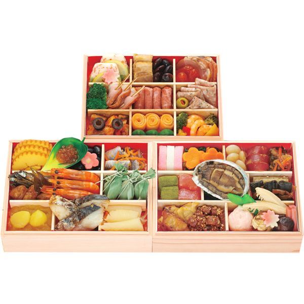 予約 12月29日～30日お届け おせち 京都 一献うえ原 監修 和風おせち 鞍馬 三段重 約3人前 53品 冷凍品 2026 お節 御節 おせち料理 お節料理 御節料理 自宅用 おうち用 和食 和風 特選 豪華 惣菜 詰め合わせ お取り寄せ